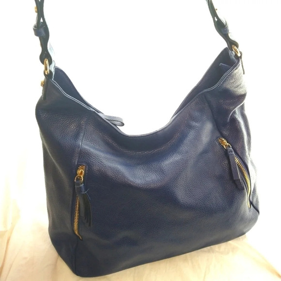 𝅺ORA Delphine True Blue Hobo Satchel NWOT 😍 - Picture 15 of 16
